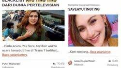 Perbandingan Petisi Save vs Blacklist Ayu Ting Ting dari TV