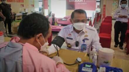 Peringati Hari Bhakti Imigrasi, Insan Pengayoman Kanwil Kemenkumham Jateng Donorkan Darahnya