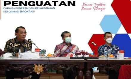 Perkuat Reformasi Birokrasi, Kumham Jateng Adakan Penguatan Capaian Kinerja