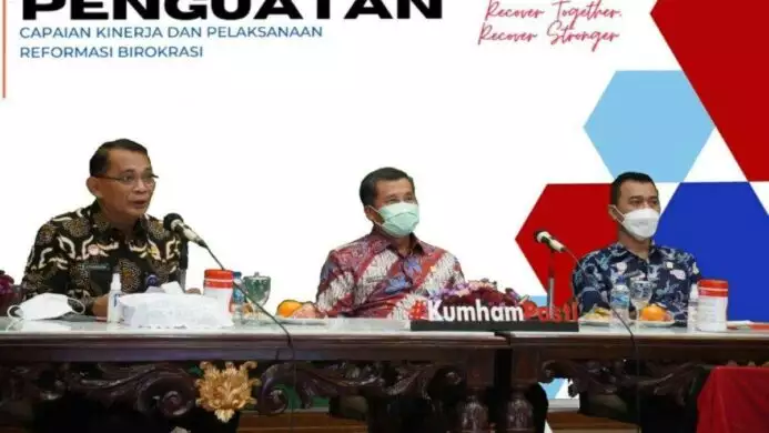 perkuat reformasi birokrasi kumham jateng adakan penguatan capaian kinerja