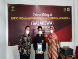 Permudah Wajib Lapor Bagi Klien, Bapas Nusakambangan Optimalkan Pelayanan BALADEWA