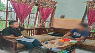PK Bapas Nusakambangan Melakukan Pengambilan Data di Rumah Penjamin