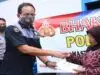polres blora berikan bantuan sosial pada korban kebakaran