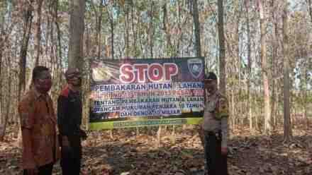 Polres Grobogan Intensifkan Patroli ke Hutan guna Cegah Karhutla