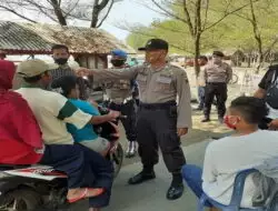 Objek Wisata Pantai Jadi Sasaran Polres Kebumen, Imbau Warga tetap Terapkan Protokol Kesehatan