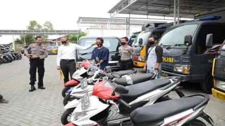4 Pencuri Sepeda Motor Berhasil Diamankan Polres Wonosobo