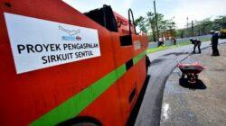 Aspal Pertamina Percantik Sirkuit Sentul Bogor