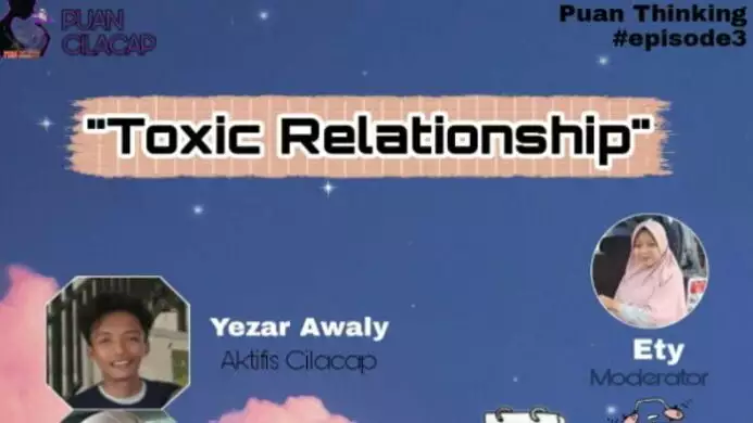 puancipacap gelar diskusi dengan tema toxic relationship