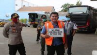 Polres Cilacap Gelar Razia Masker di Jalan Perintis Kemerdekaan