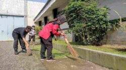 Sambut Hari Bhakti Pemasyarakatan Ke-58 Dengan Gotong Royong Membersihkan Lingkungan Lapas