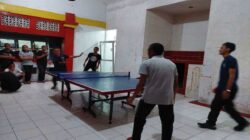 Sambut Hari Bhakti Pemasyarakatan Lapas Pasir Putih Gelar Lomba Tenis Meja