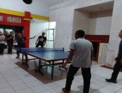 Sambut Hari Bhakti Pemasyarakatan Lapas Pasir Putih Gelar Lomba Tenis Meja