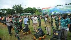 Satgas Bantuan Sosial dan Pendisiplinan Protokol Kesehatan di Jayapura Dilepas Panglima TNI dan Kapolri