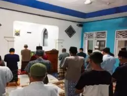 Shalat Tarawih Salah Satu Upaya Rehabilitasi Mental Bagi Warga Binaan