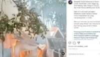Si Jago Merah Lalap Rumah Warga di Lubuk Begalung, Kota Padang