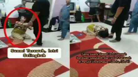 Viral, Suami Salat Tarawih, Istri Selingkuh dengan Brondong