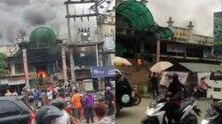 Pasar Kroya Cilacap Terbakar