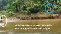 Viral, Suku Togutil Ngamuk Lepaskan Panah, Satu Warga di Halmahera Terluka