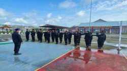 Tegakkan Kedisiplinan dan Sikap Sigap pada CPNS, Kalapas Karanganyar turun langsung dalam pembinaan PBB CPNS