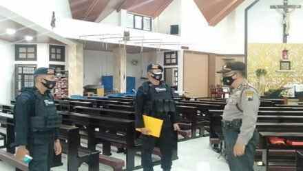 Sterilisasi Gereja, Tim Penjinak Bom Dikerahkan Polres Purbalingga