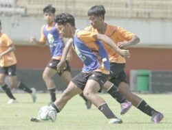 Timnas U-16 Lakukan Pemusatan Latihan di Yogyakarta