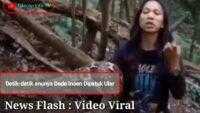 Video Viral Detik-Detik Dede Inoen digigit Ular di bagian Vital