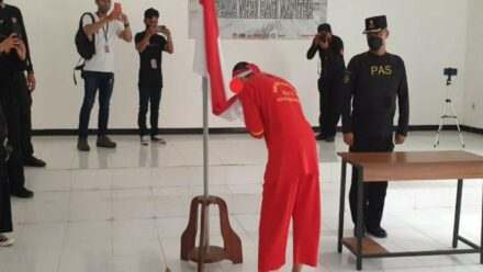 Wow, Pembimbing Kemasyarakatan Hadiri Upacara Ikrar Setia NKRI di Lembaga Pemasyarakatan Kelas I Batu